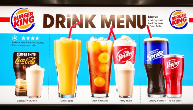Burger King Drink Menu