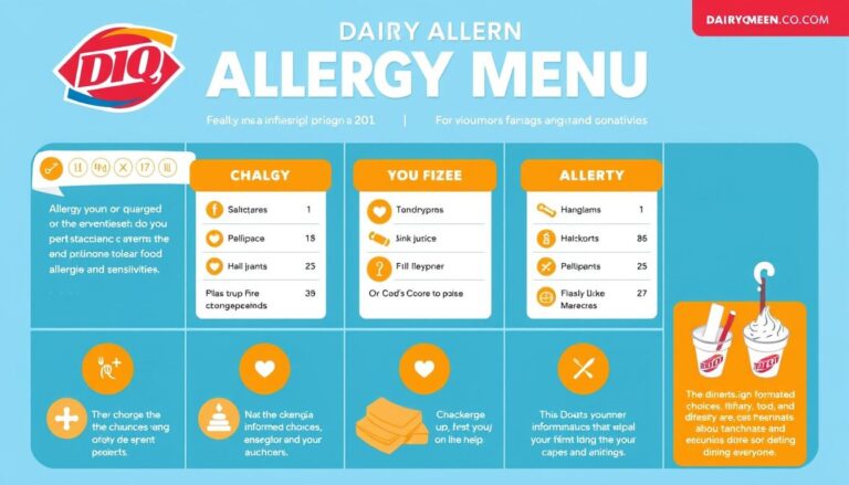 Dairy Queen Allergy Menu