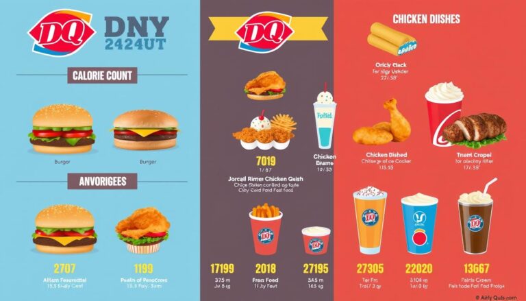 Dairy Queen Calories Menu