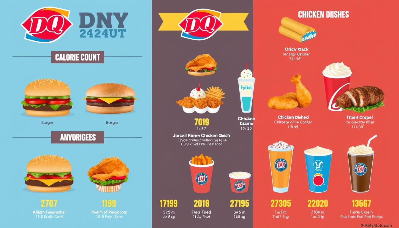 Dairy Queen Calories Menu