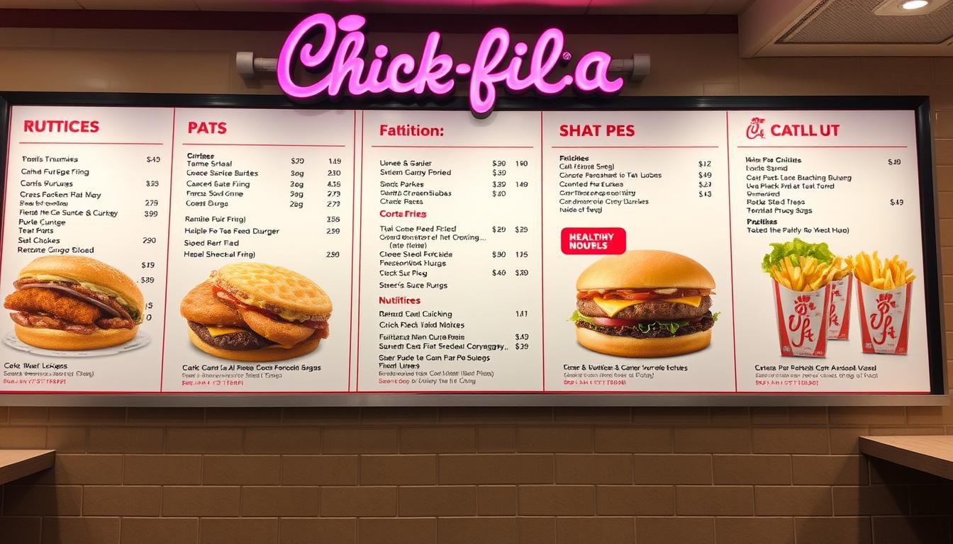 chick fil a menu nutrition