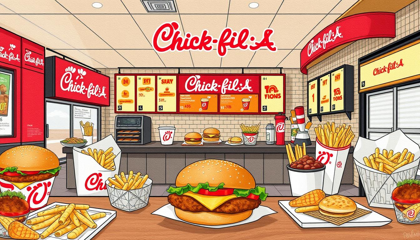 chick fil a menu