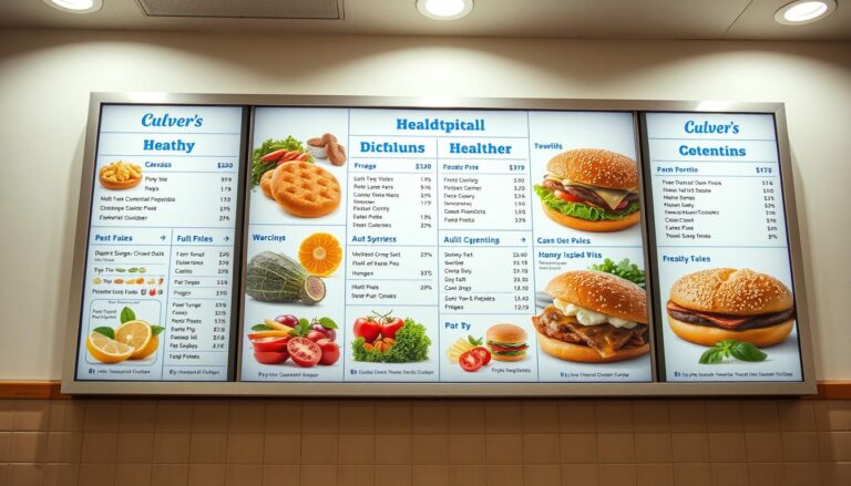 culvers menu nutrition