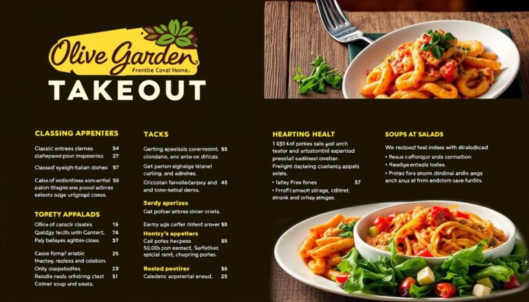 Olive Garden Takeout Menu Prices